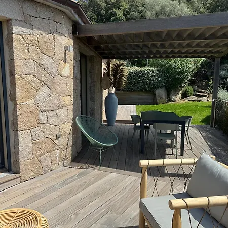 En Pierre Avec Piscine Chauffee, A Proximite Des Belles Plages Du Sud De La Corse ! فيغاري