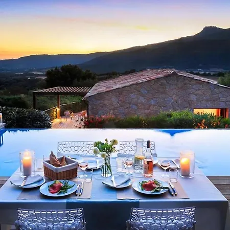 Villa En Pierre Avec Piscine Chauffee, A Proximite Des Belles Plages Du Sud De La Corse !